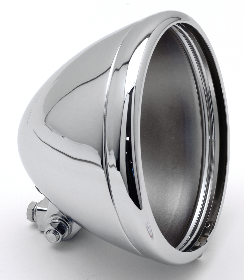 GZP Chrome 7" springer h/l housing only