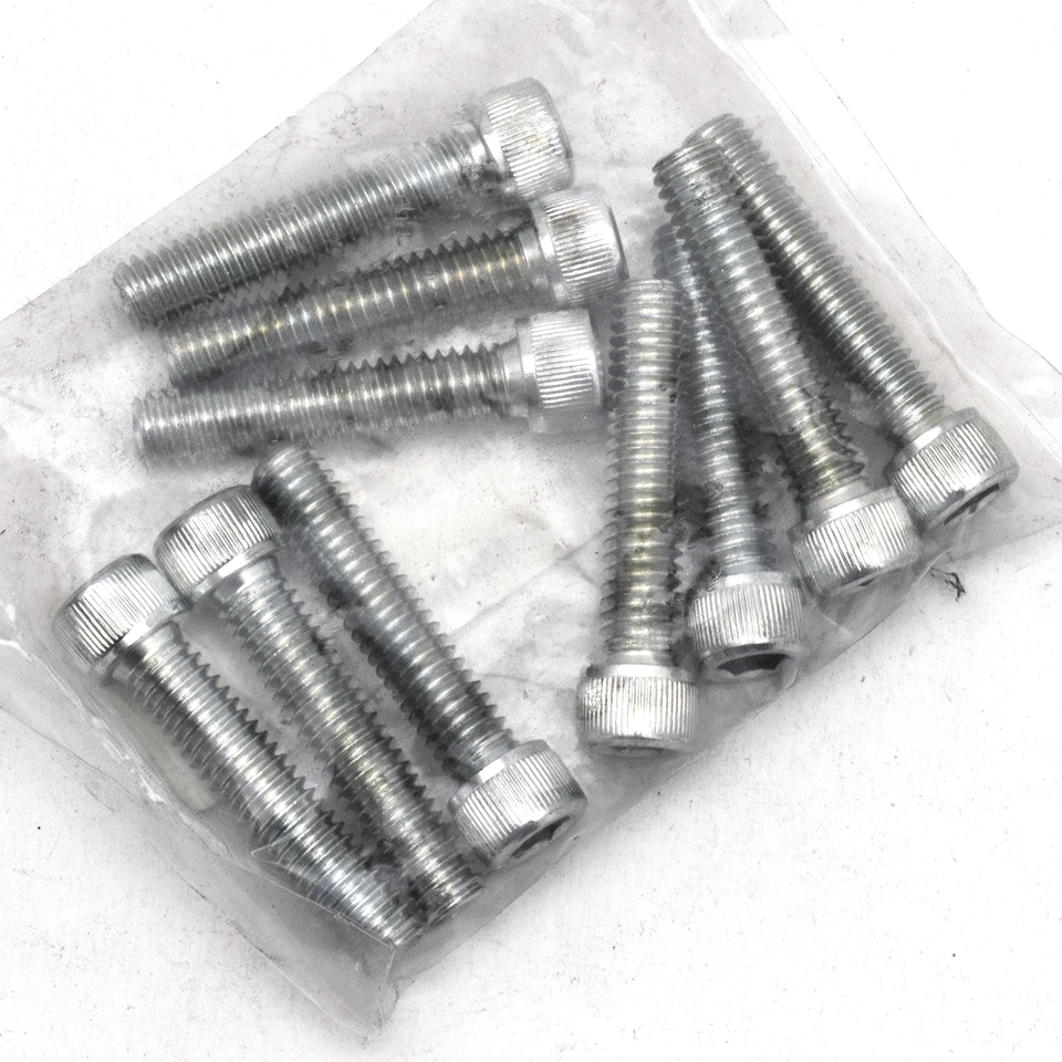 GZP 10pck allen bolt 5/16-18x1-1/2" zinc