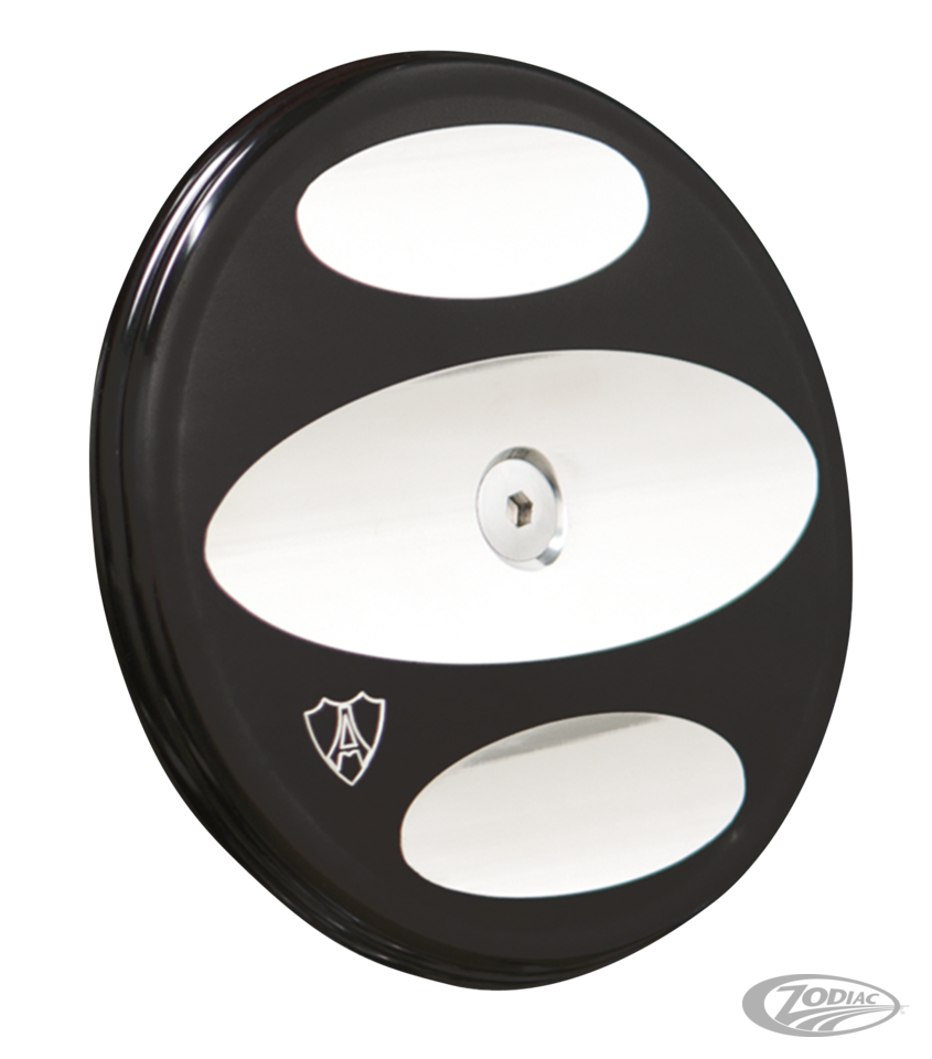 STG-I BILLET COVER, SCALLOPED BLACK