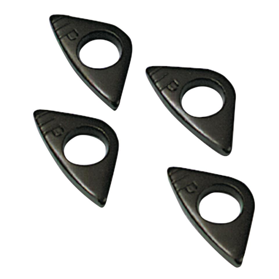 Cyl.base stud spacers BT78-84 black 8pck