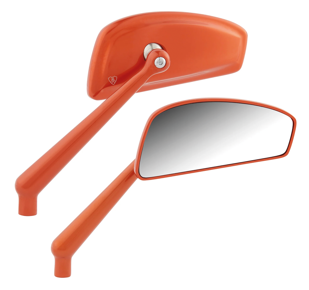 Tearchop Forged Right Mirror Orange