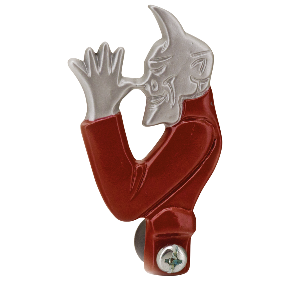 Devil license plate topper