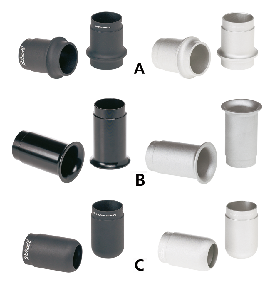 Biltwell Mohawk exhaust end cap Silver