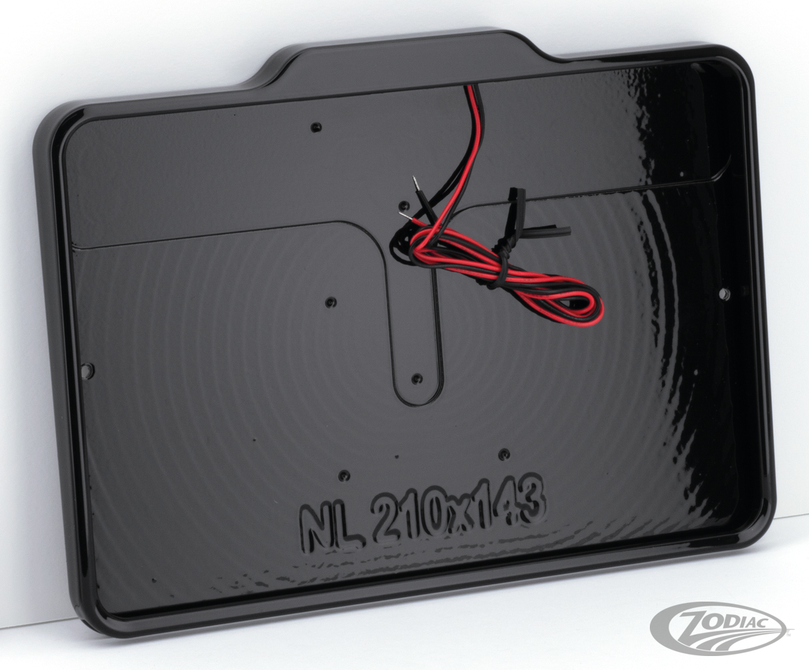 DMP License Frame NL Gloss Black