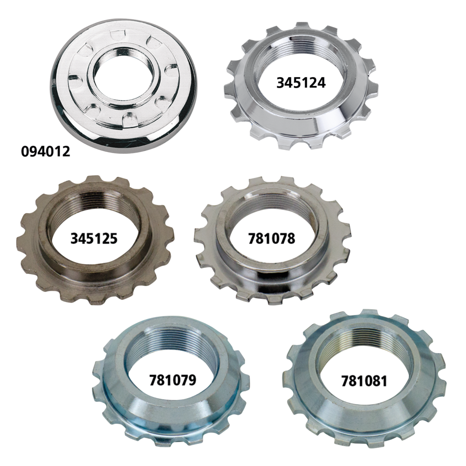 GZP Chrome Bearing jam nut # 48330-48A