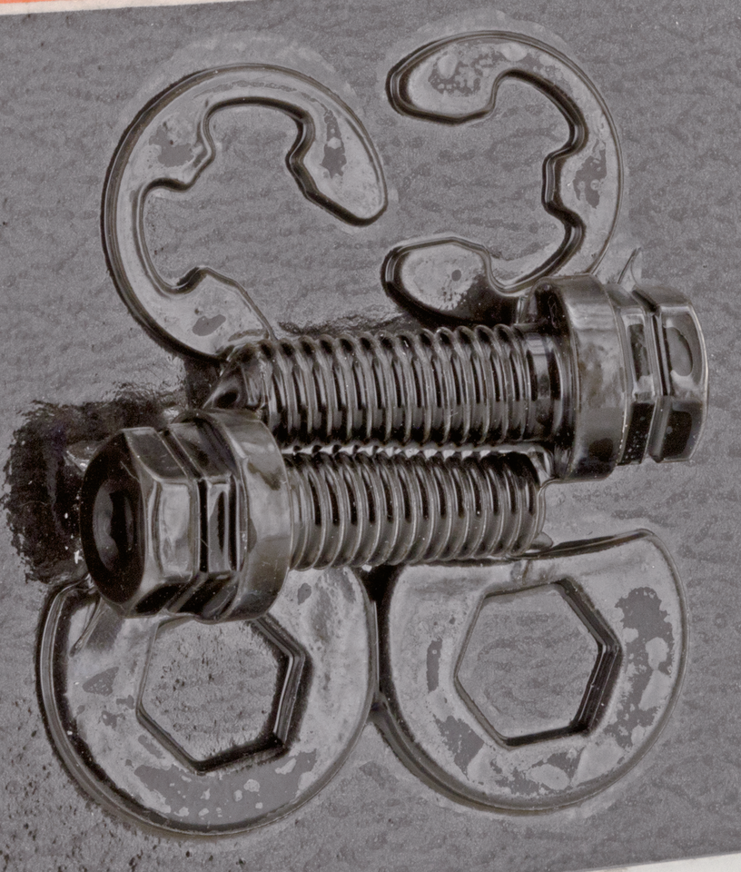 Black Exhaust lock bolt kit BT66-84