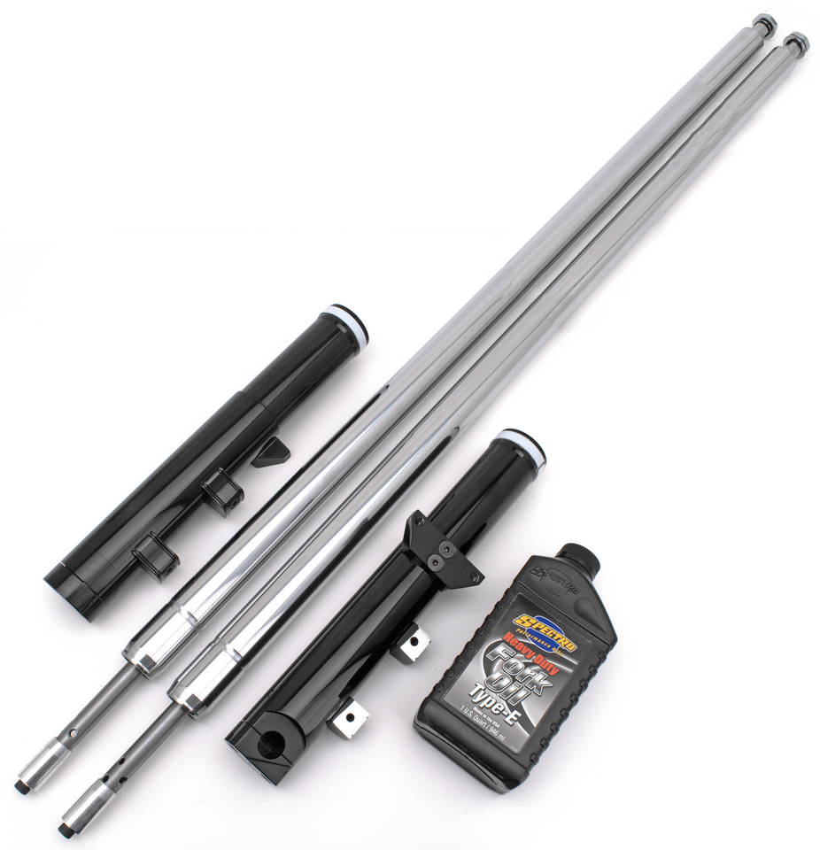 Black Anodized Bubba fork legs 16" OS