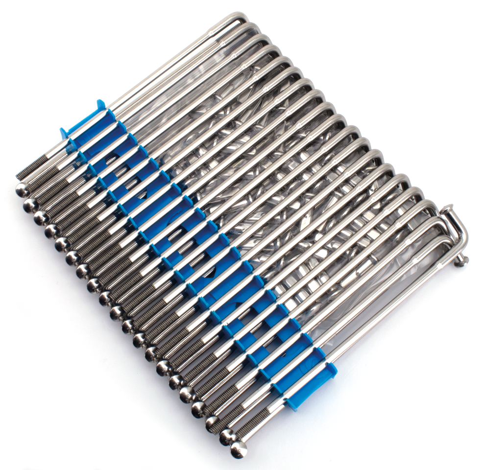 GZP stainless 40 spoke kit XL w/16" rim