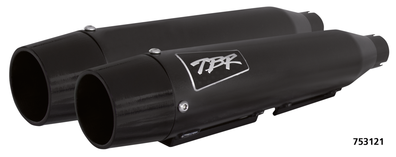 2Bros FXD91-17 XL14-UP Dual S/O Blk