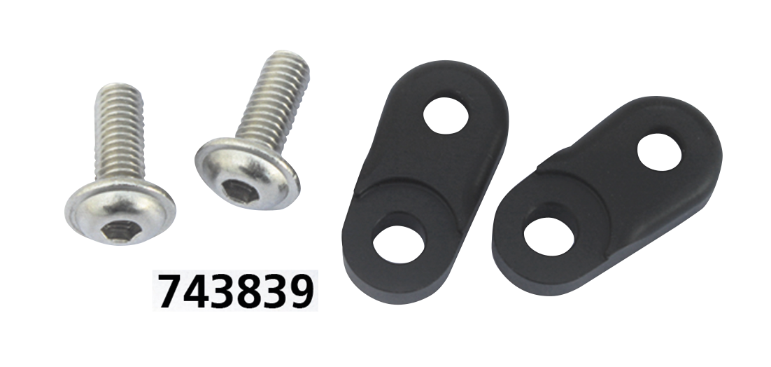 Atto universal C mounting plates black