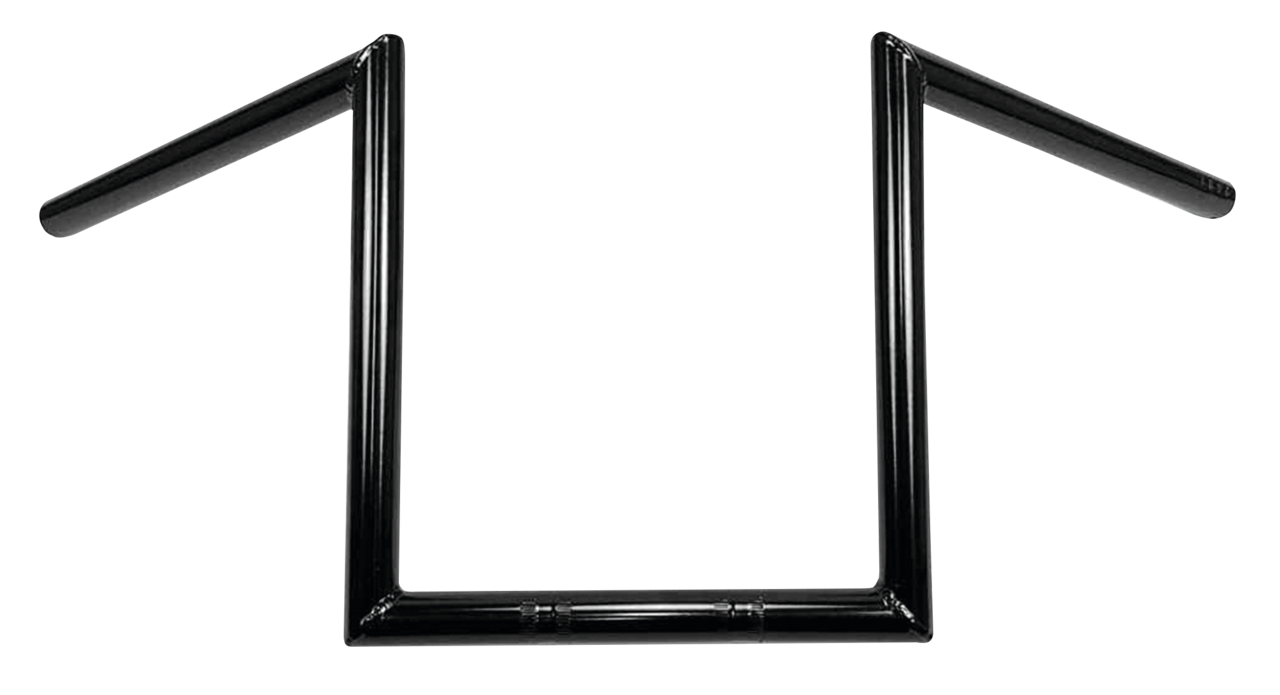 1" Handlebars Square 12" BLK