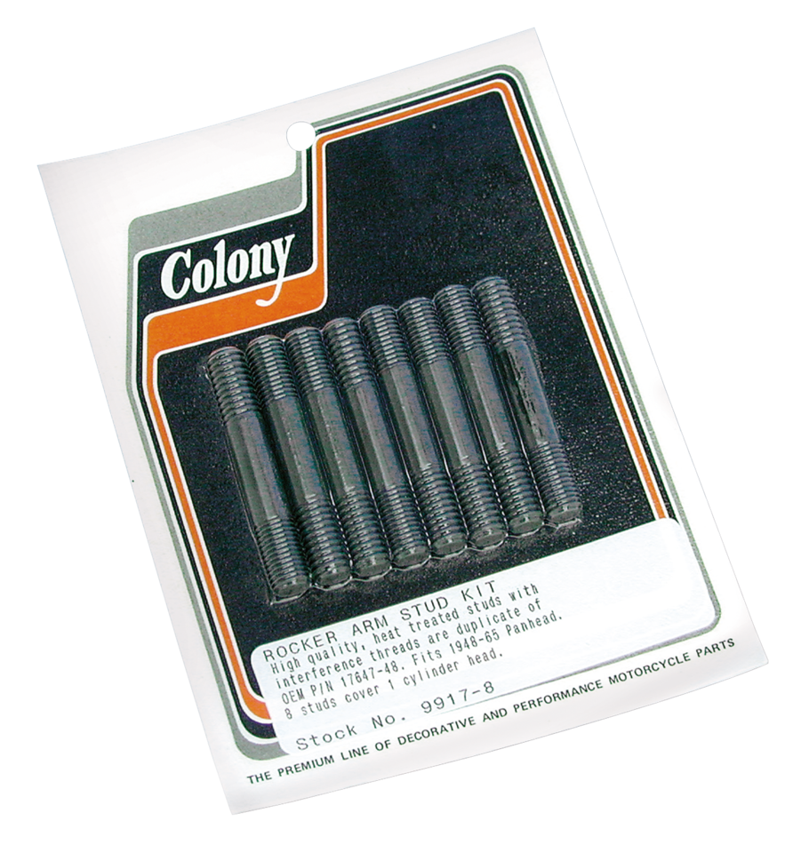 Panhead rockerarm stud kit set of 8