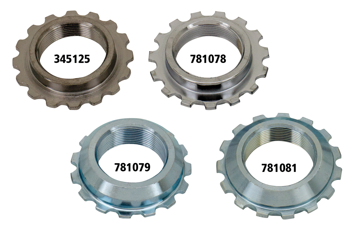 triple tree top bearing adjusting nut So