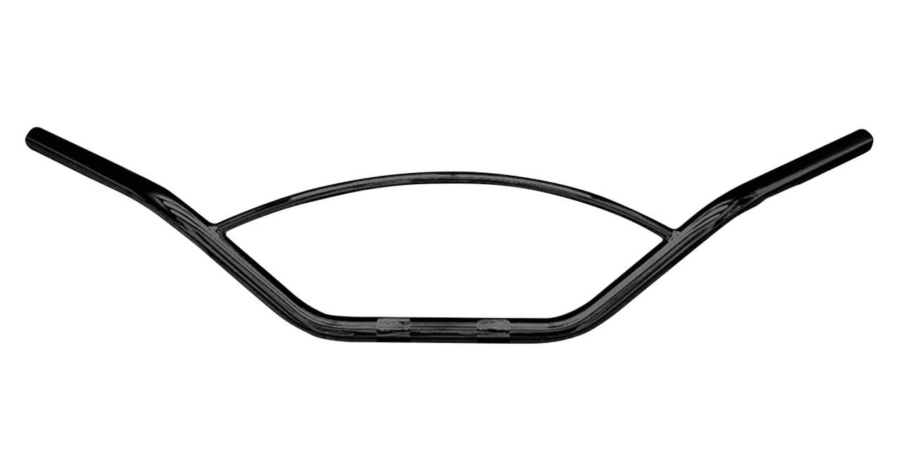 Fehling CL 3 hole 1" h/bar Blk w/roundbr