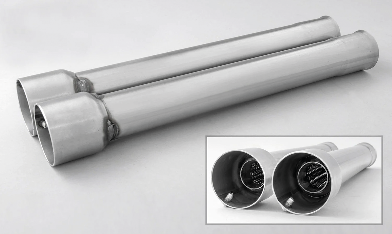 QUIET BAFFLES F/3.25" SLIP-ONS