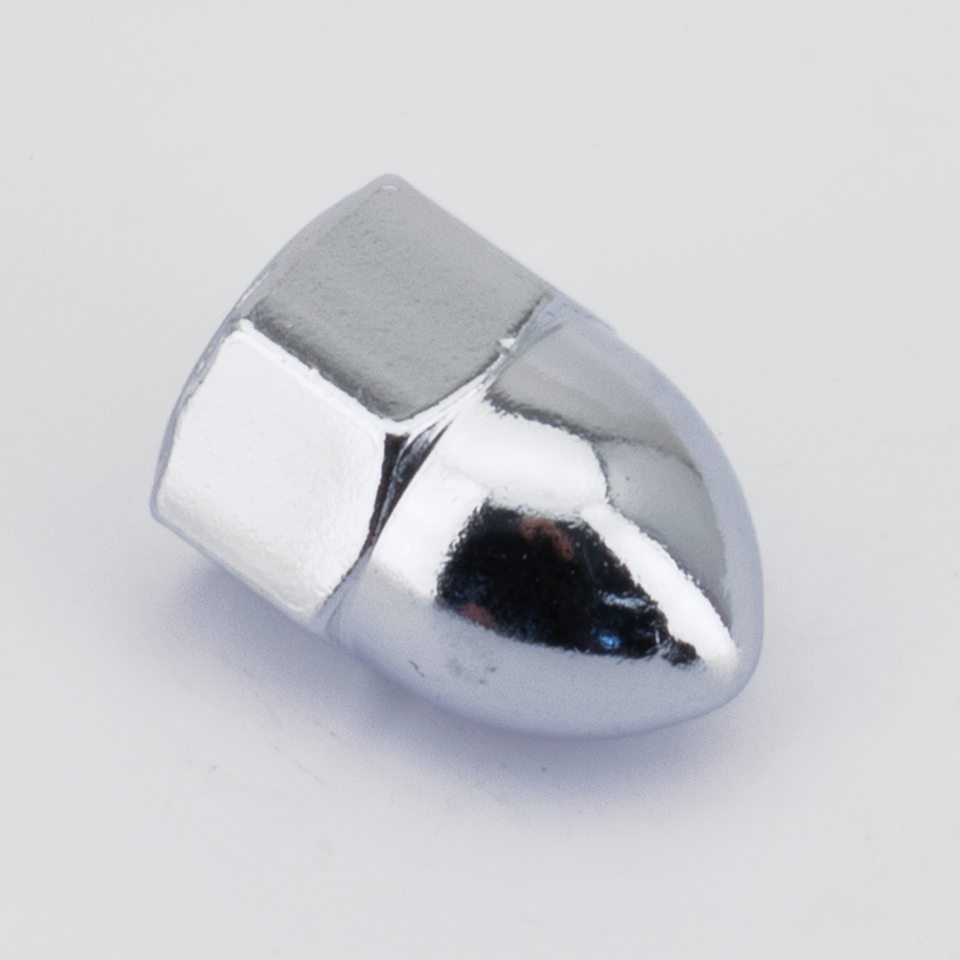 Blister 1pck Chrome Acorn nut 5/8-11 UNC