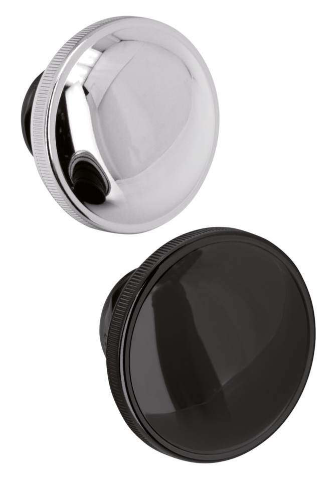GZP Black Gas cap non vented 85-e18 stee