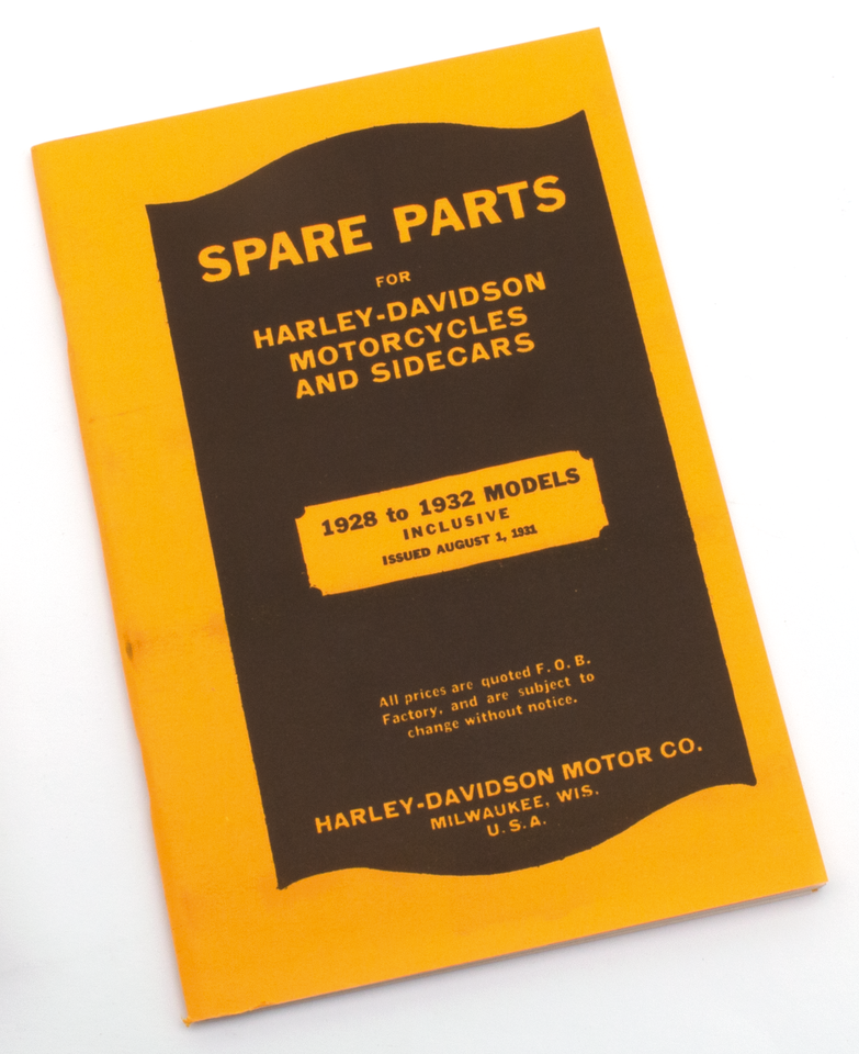 Spare Parts Catalog Twin Models 28-32