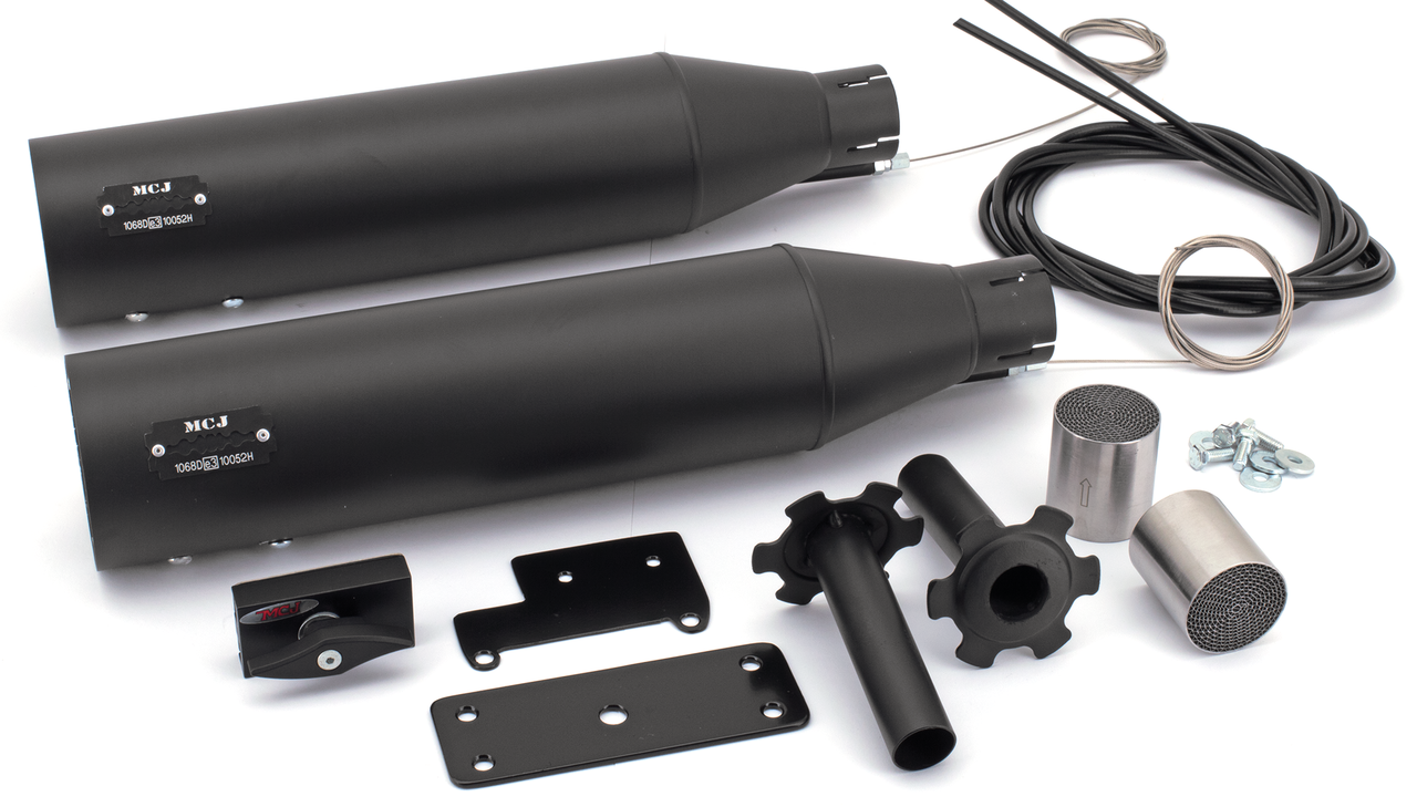 MCJ 2-2 Race Slip-Ons Scout21-Up Black