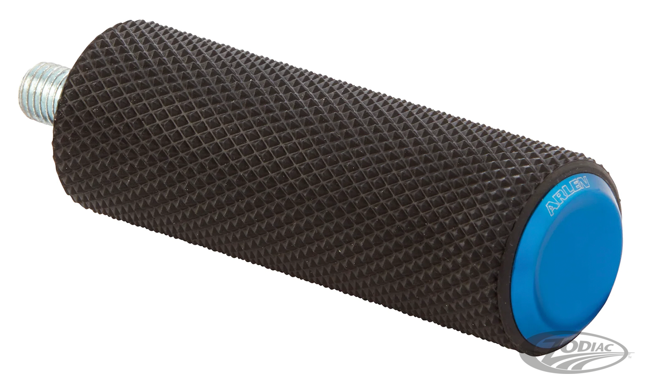 Knurled Fusion Shift / Brake Peg - Blue