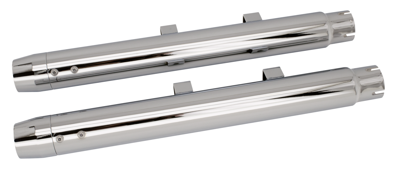 GZP Chr Radium mufflers XL14-UP Chr caps