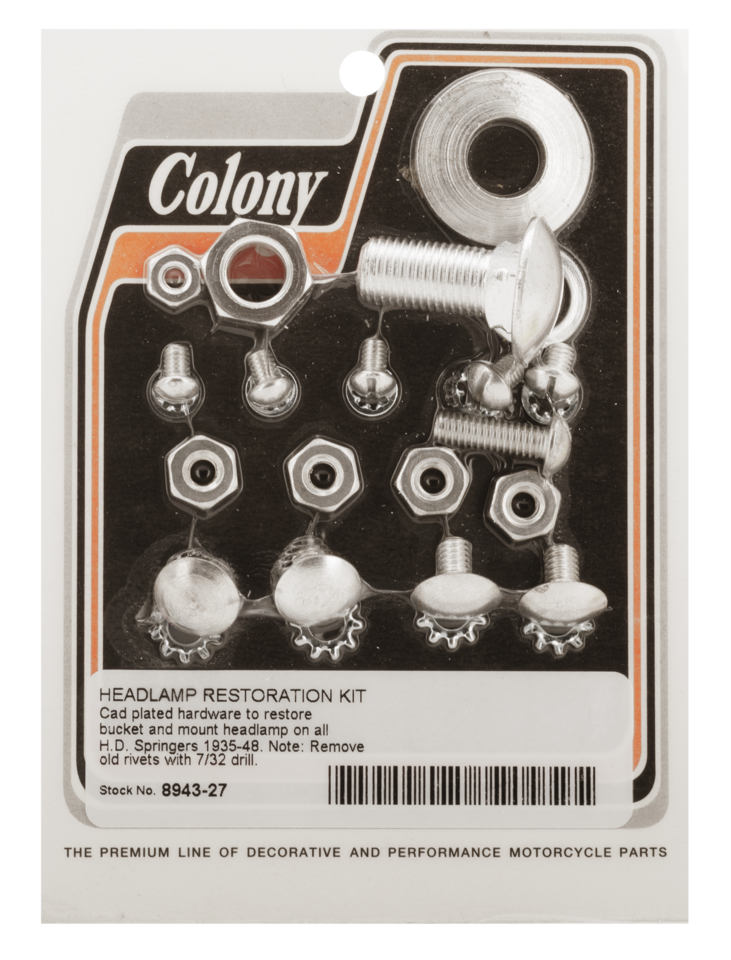 Headlight restore & mount kit 35-48 WhiP