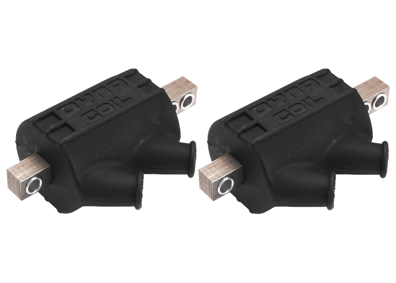 DYNA coil set,5 Ohm, angled dual tower