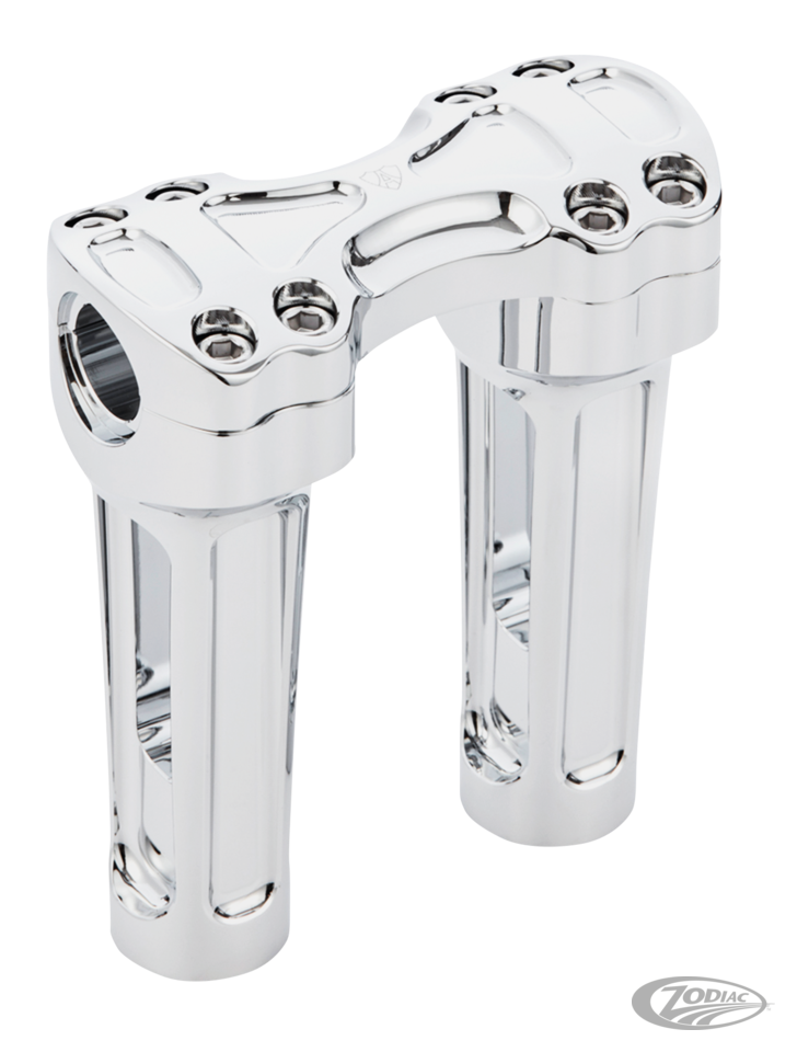 Method risers 6" chrome