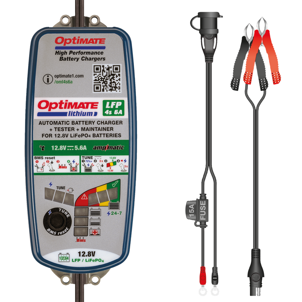 Optimate Lithium Charger 4S 6A EU TM390
