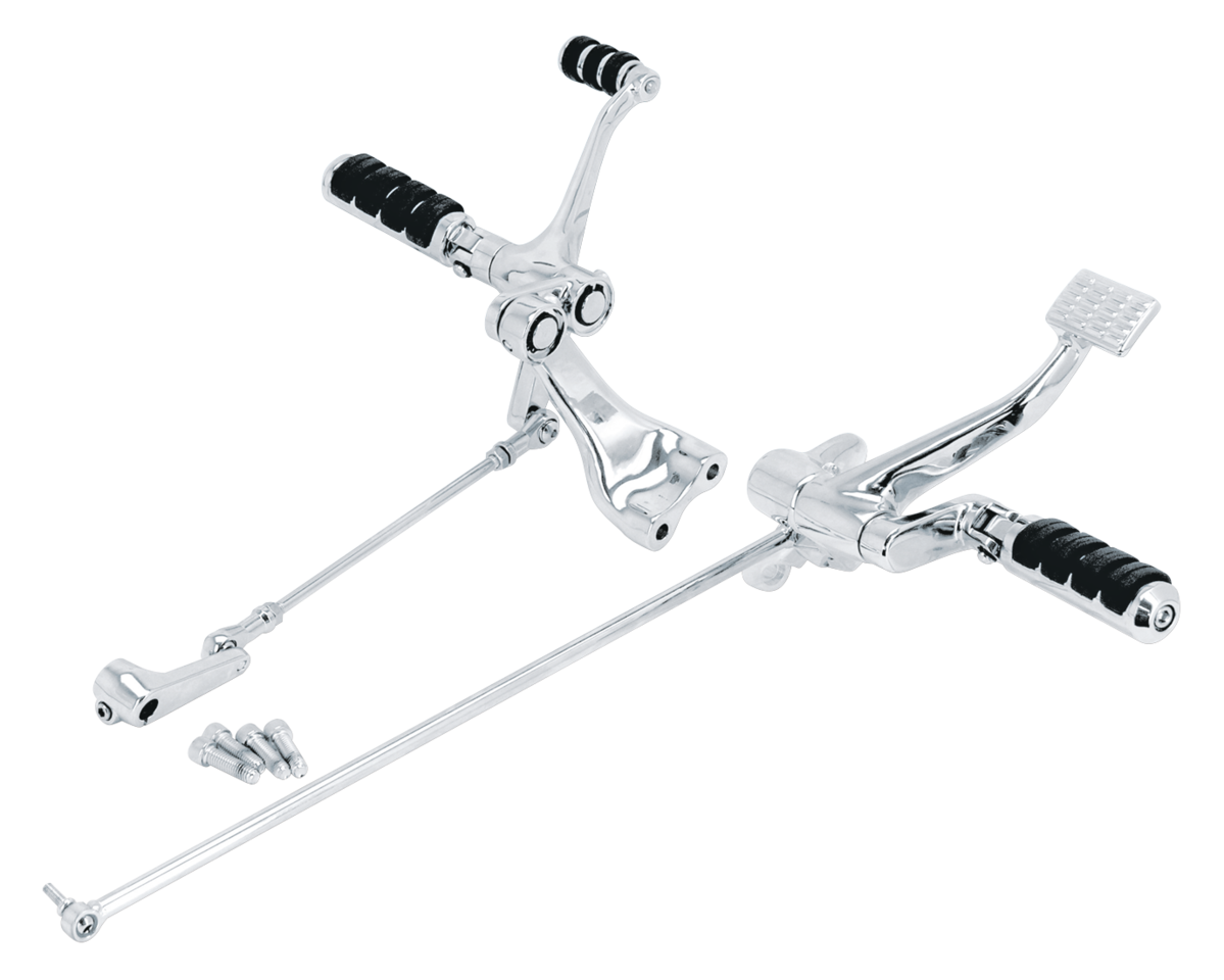 GZP Chrome forward control kit +2" XL04-