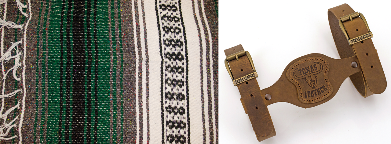 T-lthr holder ranger w/zpn755303 blanket