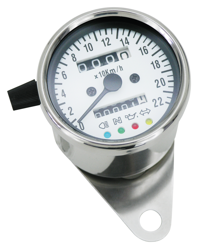 GZP 4 Light speedo KMH black housing