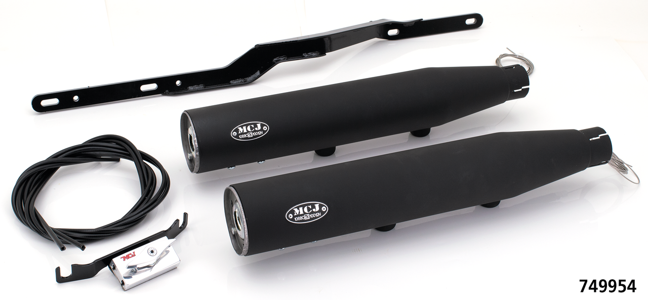 MCJ Royal Slip-Ons XL17-20 Black