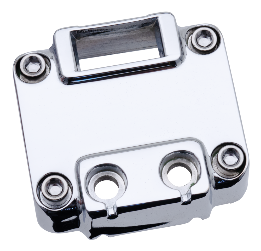 GZP Switch housing horizontal chrome