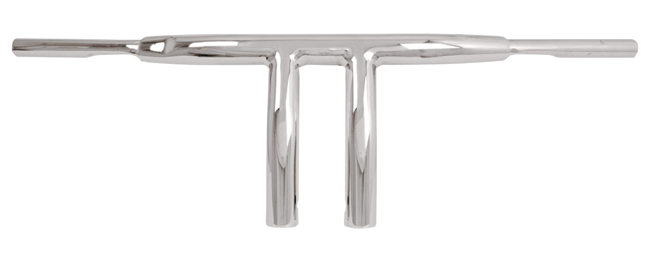 Burly 1-1/4" T-Bar 7" Rise TBW Chrome