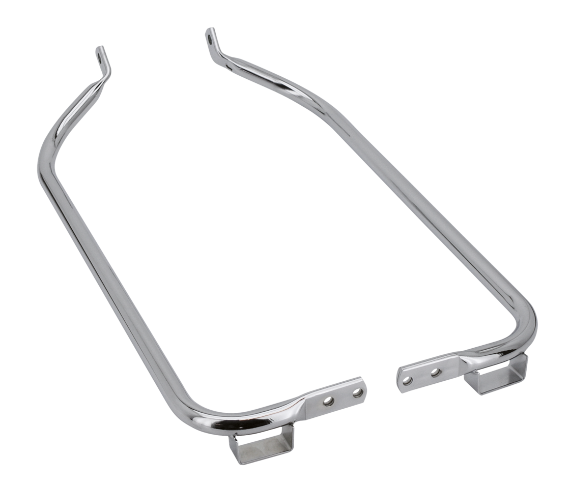 GZP Chrome saddlebag support kit FLH/T97