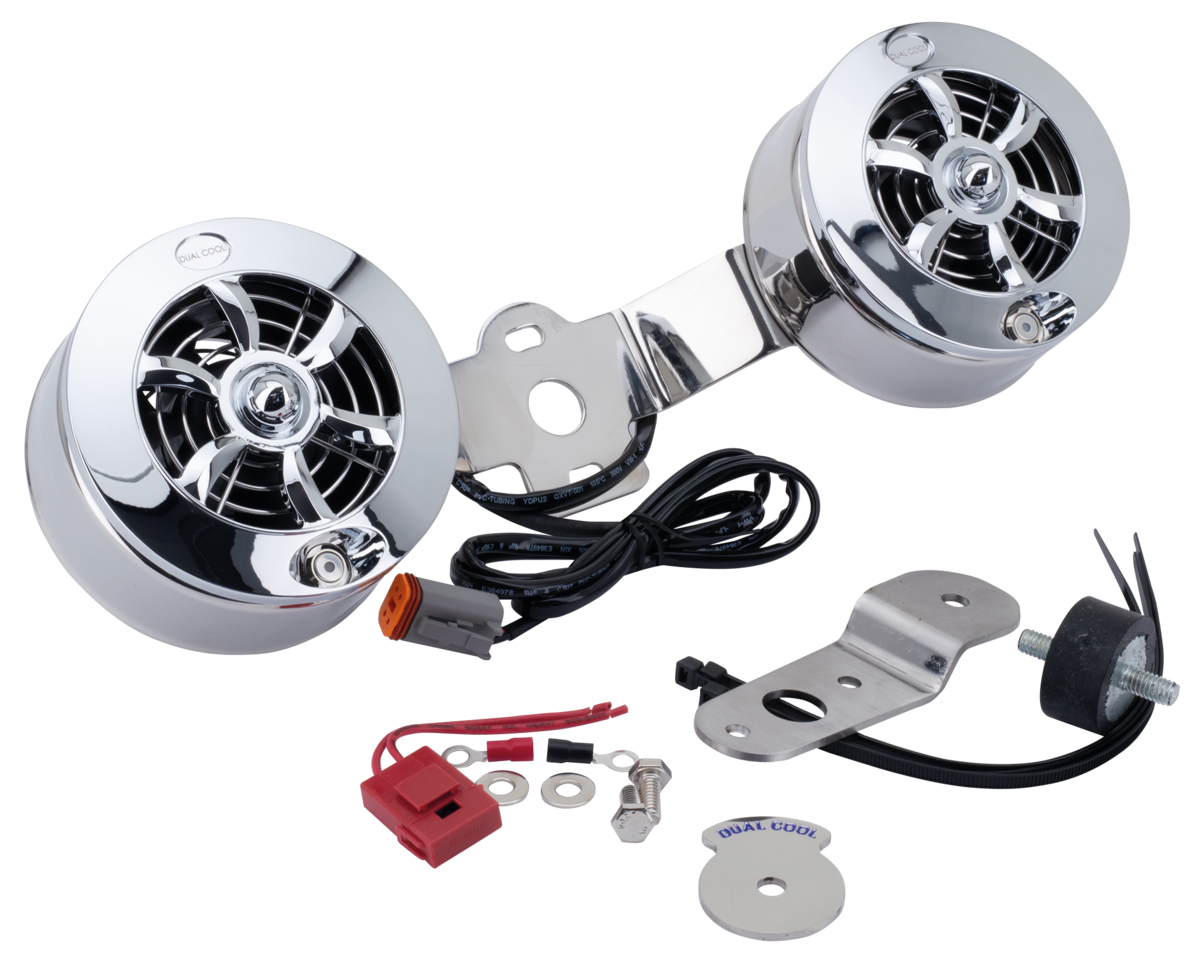 Dual Cool Hurricane Chrome FLH/T99-Up