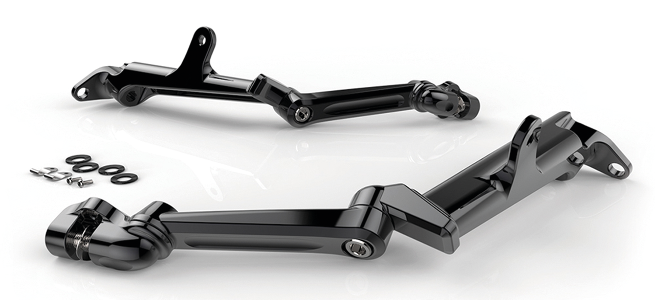 Flrbrd Hiway Pg Mnts +blk Arm FLH/T09-up