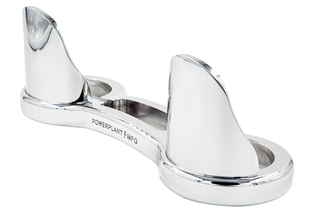 P16 39mm FORK BRACE W/DUST GUARDS Polish