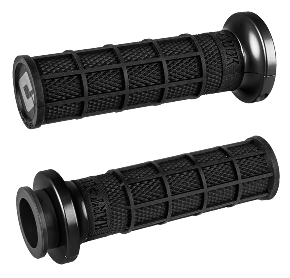 Hart Luck lock-on Indian grip Blk/blk/bl