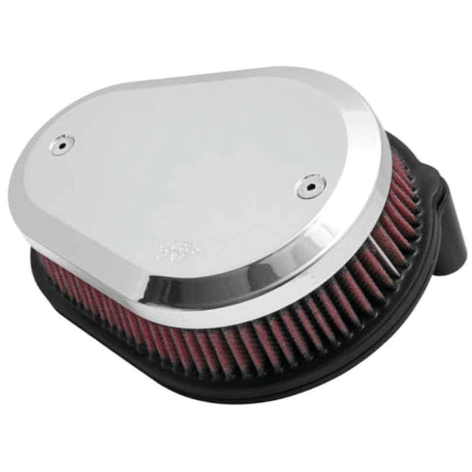 K&N RK series Air cleaner kit, polished