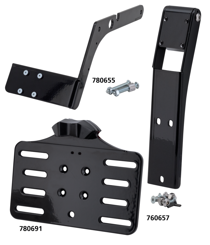 Blk Bracket only center mount XL04-UP