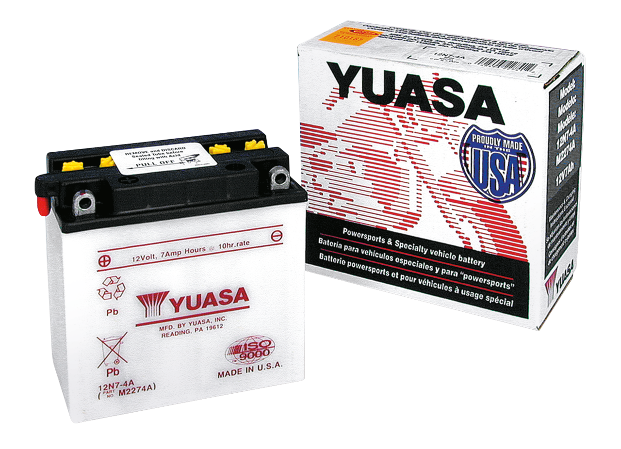UN-2800 Yuasa 12N7-4A without acid