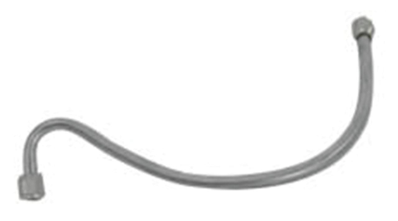 White plated Oil vent line BT38-57