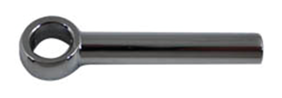 Clutch rod end 36-84 chrome