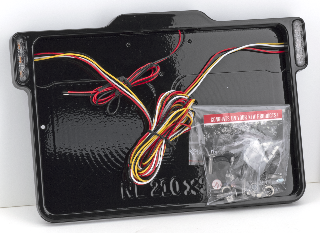 DMP 3-1 License Frame NL Gloss Black