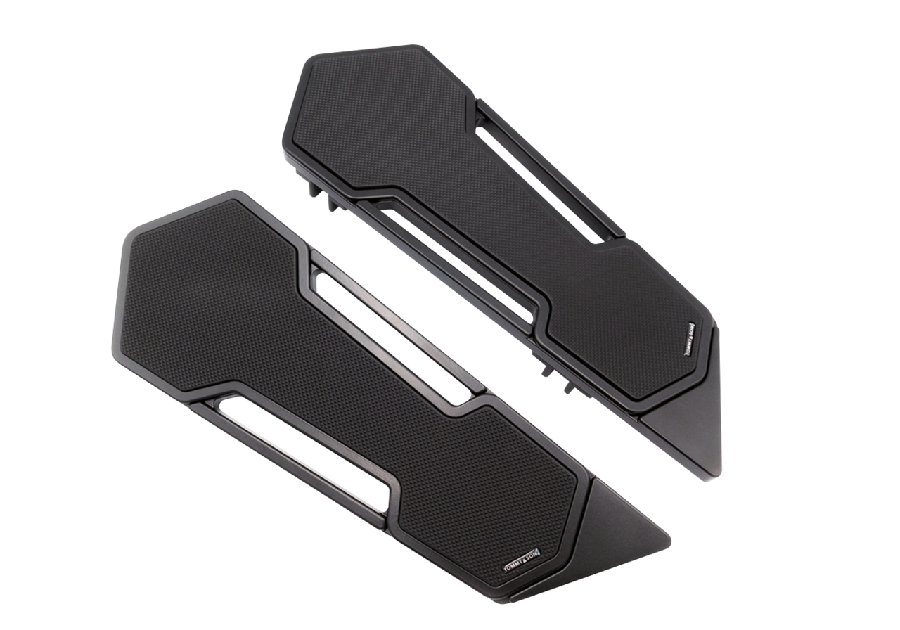 Hexa v1 DR Floorboards Black Anodized