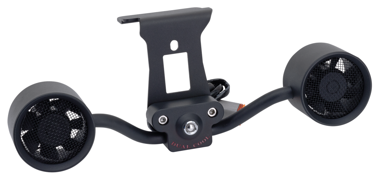 Dual Cool Tornado Flat Black ST18-Up