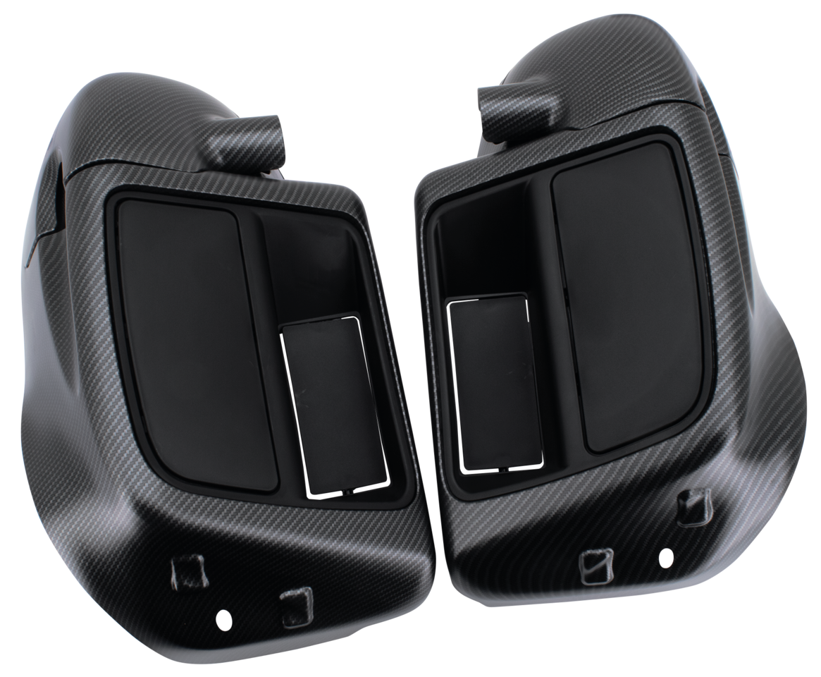 Leg Fairings Matt Carbon FLH/T14-Up