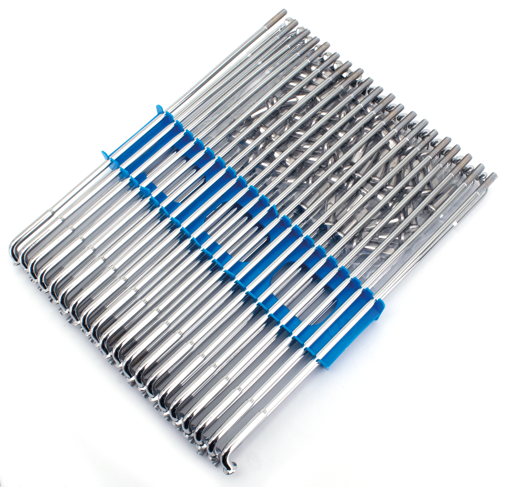 GZP Spokes chrome for Spool Hub 19" Cust